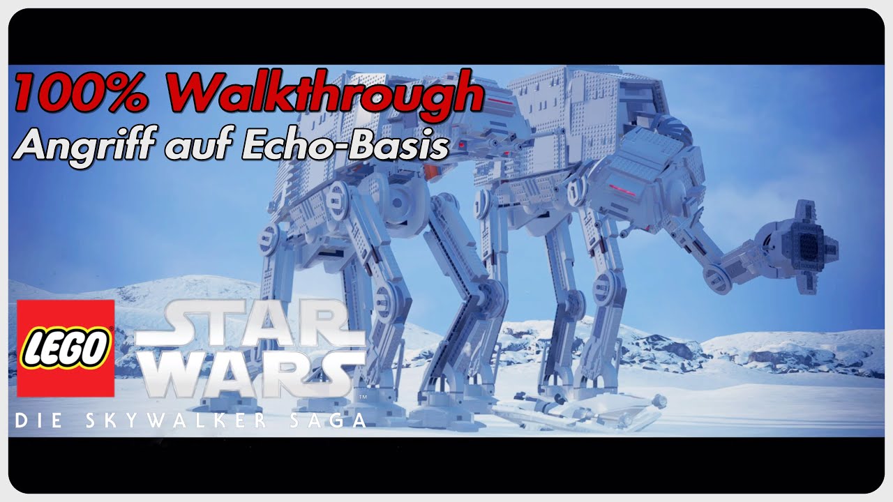 LEGO STAR WARS - Angriff auf Echo-Basis ALLE Minikits/Herausforderungen (100% Walkthrough/Ep. 5)