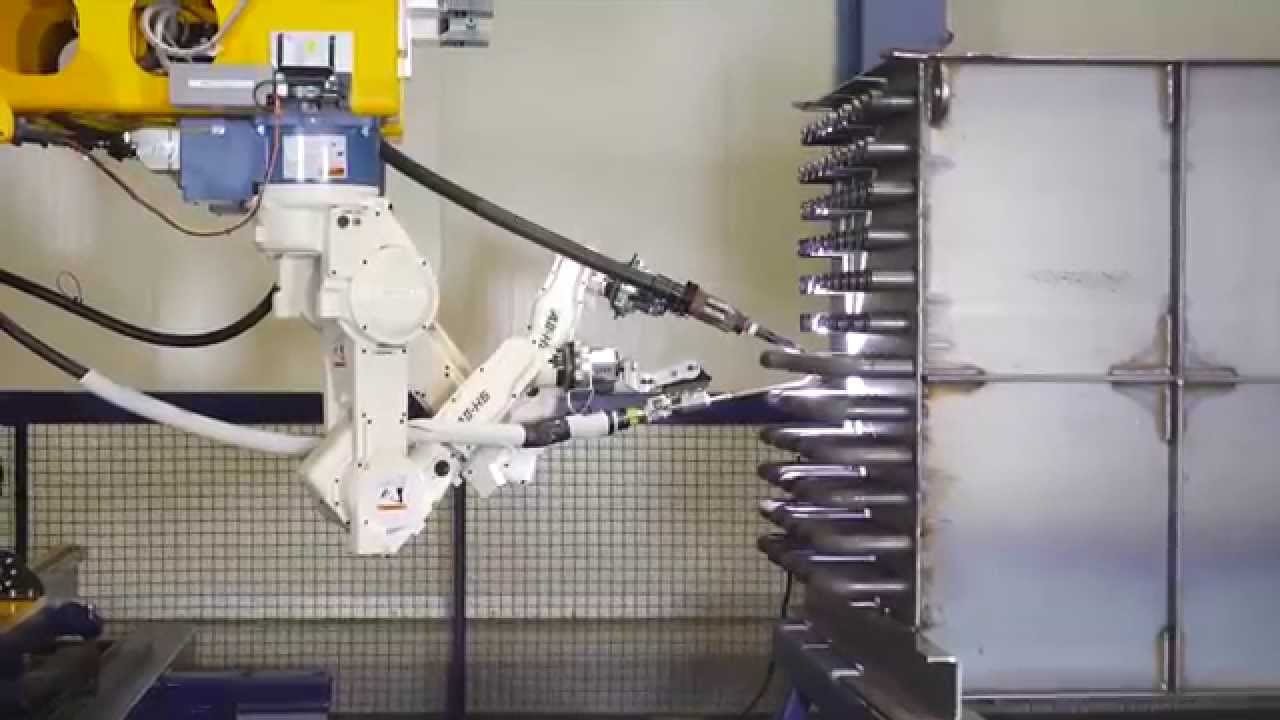 Bilfinger Rosink - Schwei&szlig;roboter Quadro - Patentiertes Serienschwei&szlig;verfahren