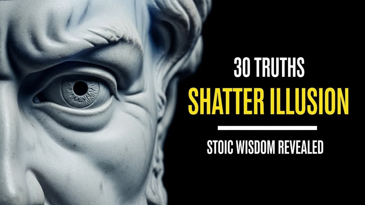 30 Stoic Truths That Shatter The Illusion Of EXTERNAL Control