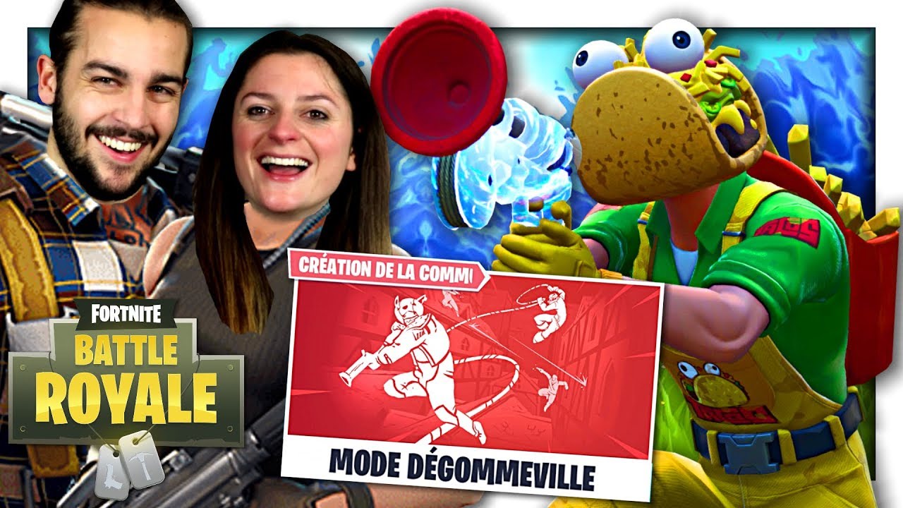 DEGOMMEVILLE : CE NOUVEAU MODE EST TROP FUN ! | FORTNITE DUO FR