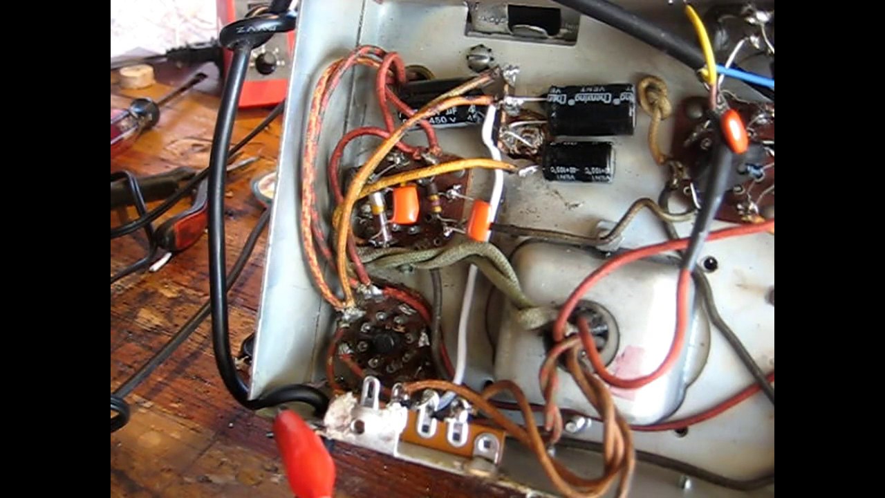 Replace a rectifier tube with diodes.