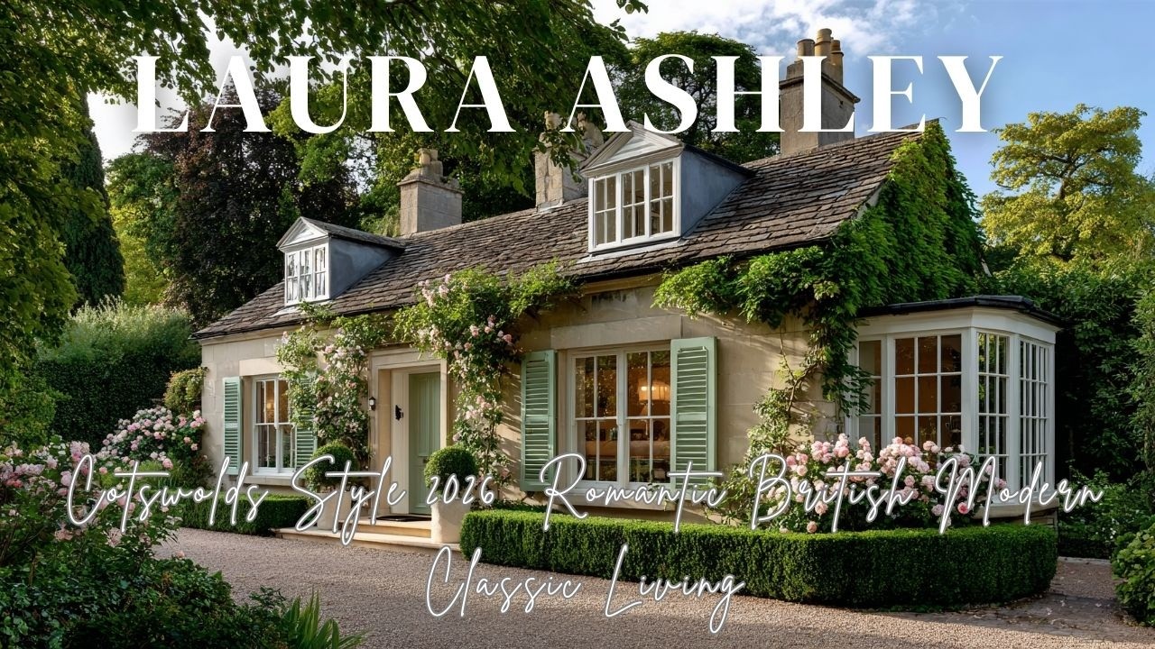 Laura Ashley Cotswolds Style 2026  Romantic British Modern Classic Living