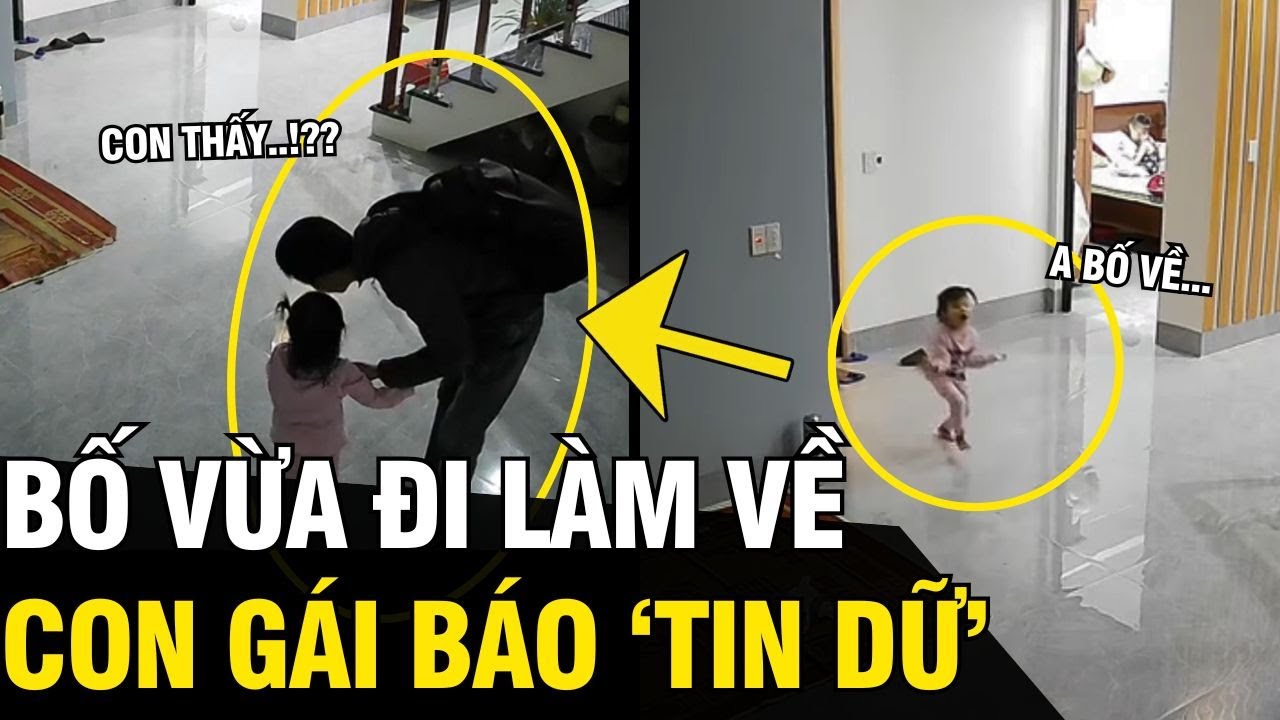 Bố mới ĐI LÀM về, con gái báo BÍ MẬT đã bị phát hiện khiến ông bố TOÁT MỒ HÔI | Tin Ngắn 3 Phút