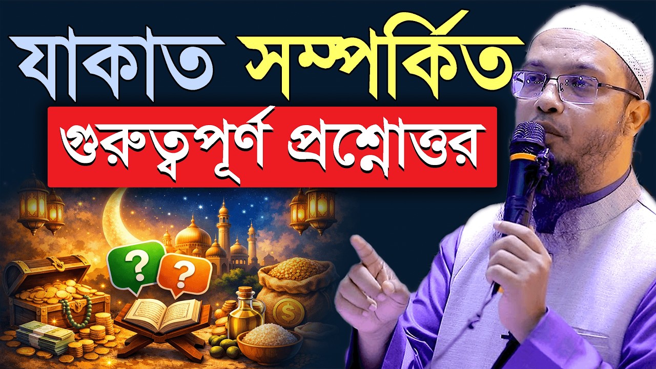 যাকাত সম্পর্কিত সকল সমস্যার সমাধান!! যা বললেন… শায়খ আহমাদুল্লাহ | ahmadullah waz 2026