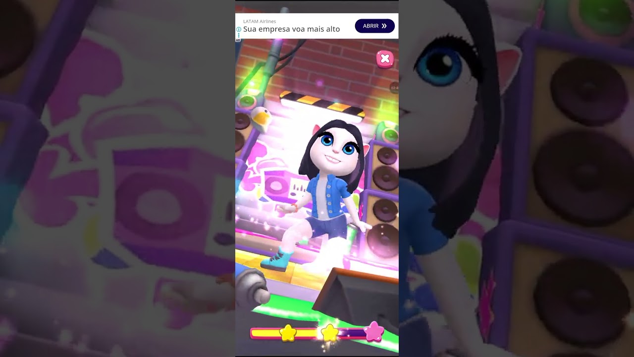 Jogando My talking angela 2 !