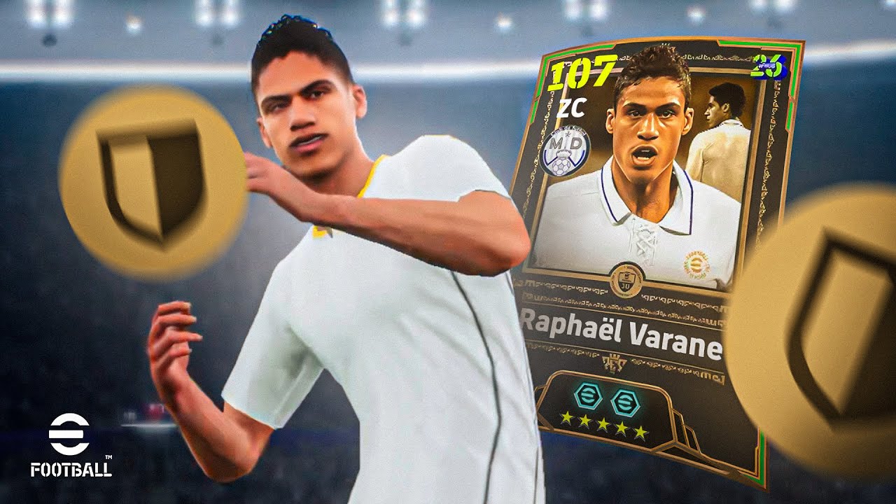 ESTREIA DO VARANE com partidas muito difíceis no Efootball Mobile