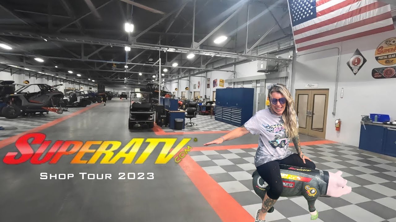 SuperATV Shop Tour 2023 - Where your Polaris Canam Kawasaki and other brands parts are made