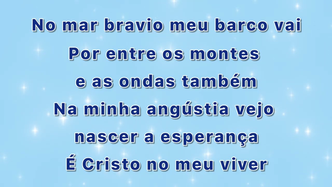 MAR BRAVIO - SHIRLEY CARVALHAES (PLAYBACK 1 TOM ABAIXO)