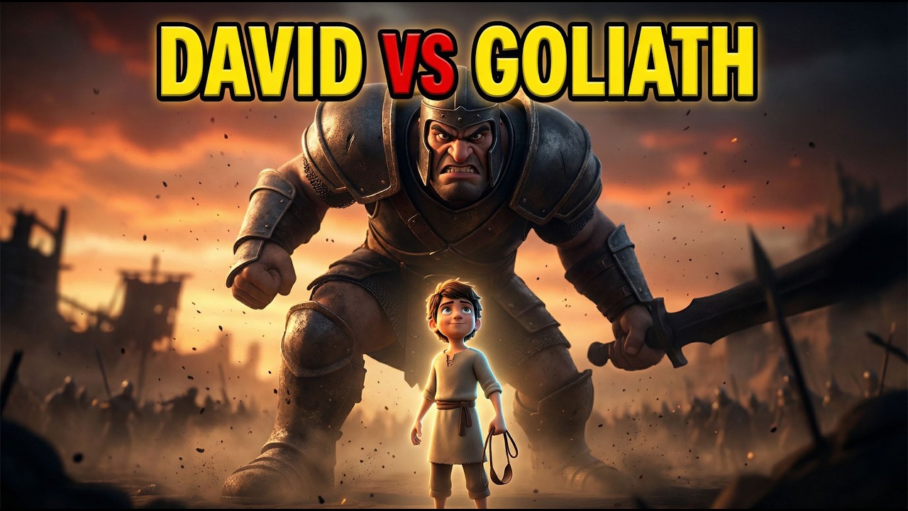 David vs Goliath | Himmat Ki Jeet | Moral Story in Hindi