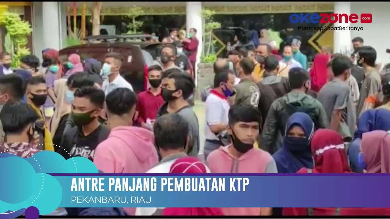Antre Panjang Pembuatan KTP