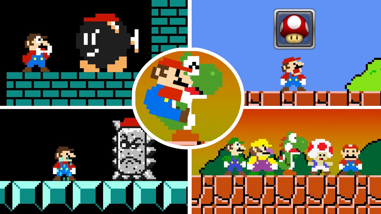 8BIT-ANI: Funniest Mario videos ALL EPISODES (Season 2)