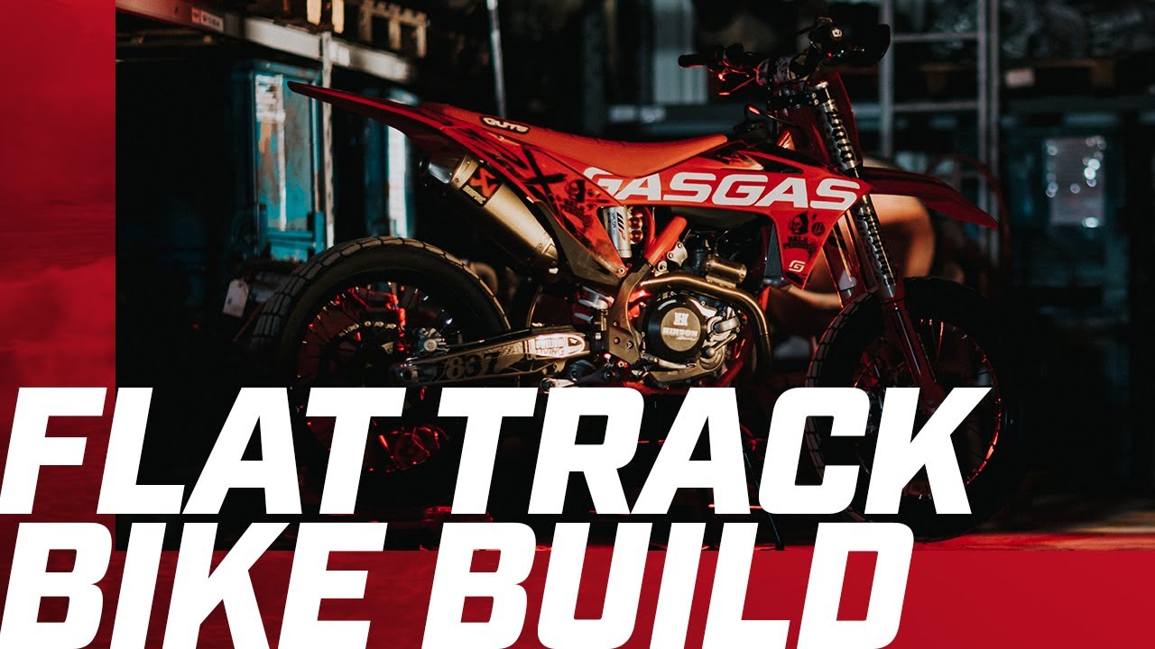 Garage build – GASGAS flat track bike