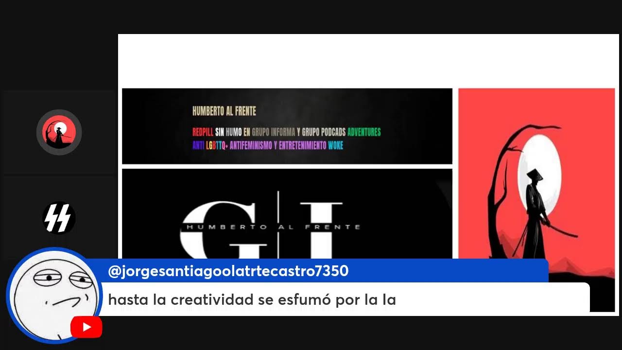 DIALOGO HUMBERTO AL FRENTE Y RONIN