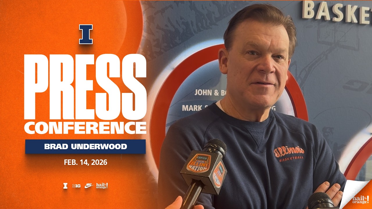 Illinois Men's Basketball | Brad Underwood Press Conference 2/14/26