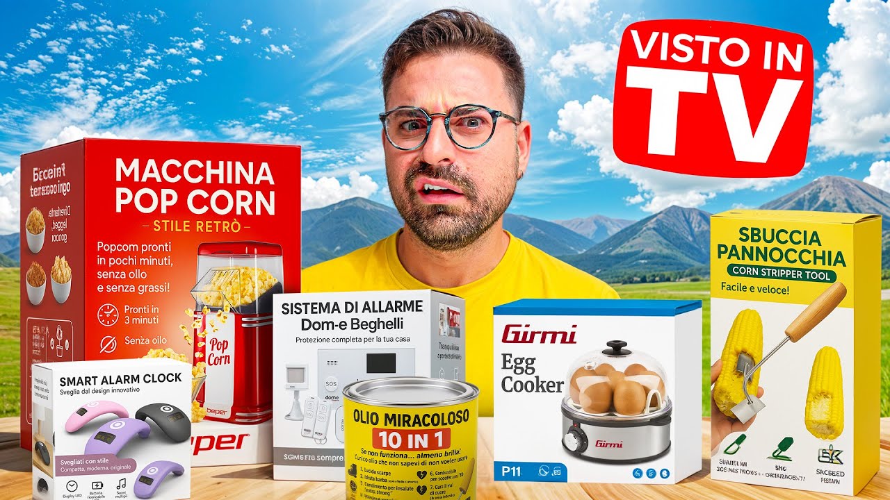 Ho COMPRATO altri PRODOTTI visti in TV! (basta televendite)