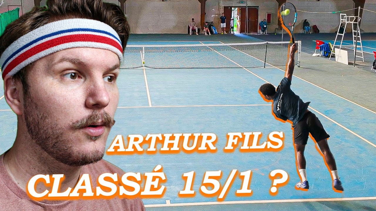 Je joue le sosie d'Arthur Fils 👀 ! Bastien 15/1 vs Mathéis 15/1 🎾 | TMC NTT Novembre |