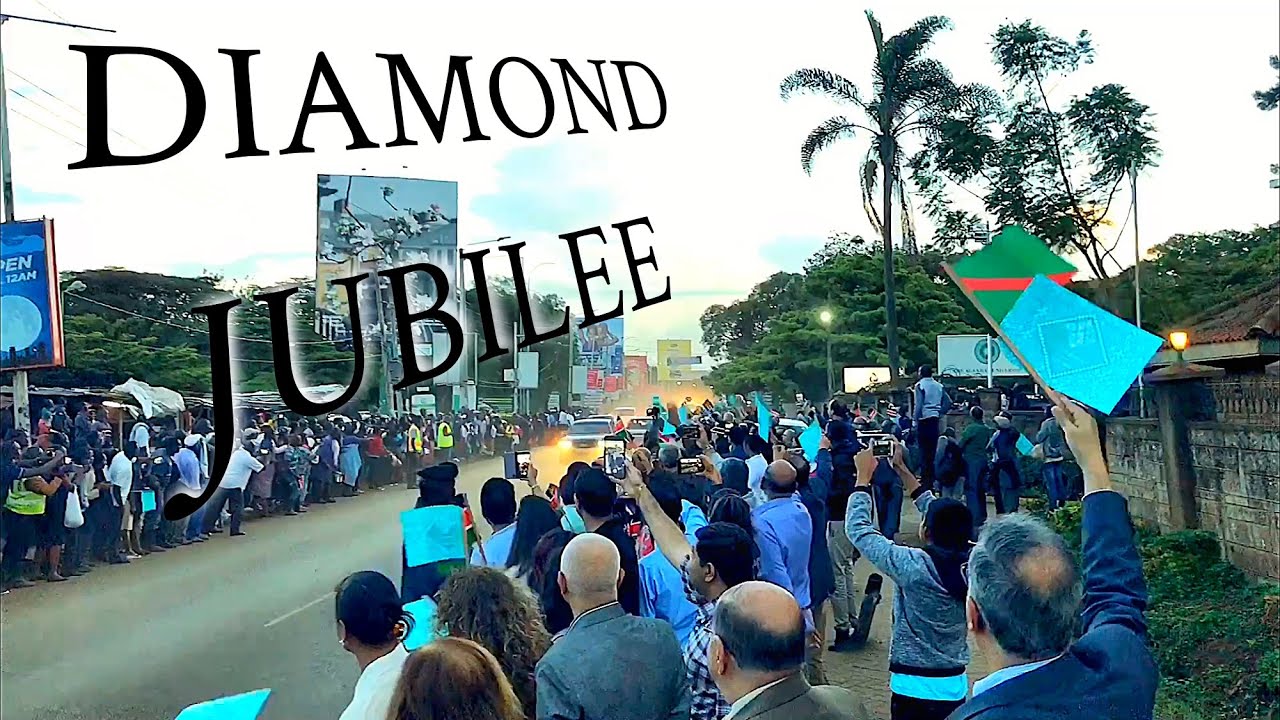 THE AGA KHAN ARRIVES | DIAMOND JUBILEE KENYA