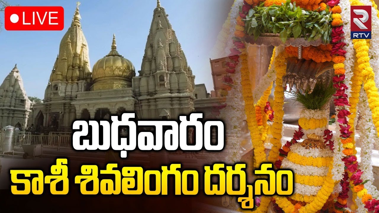 Kashi Shivalingam Darsham🔴LIVE :బుధవారం కాశీ శివలింగం  RTV లైవ్ దర్శనం | Vishwanath Temple | RTV