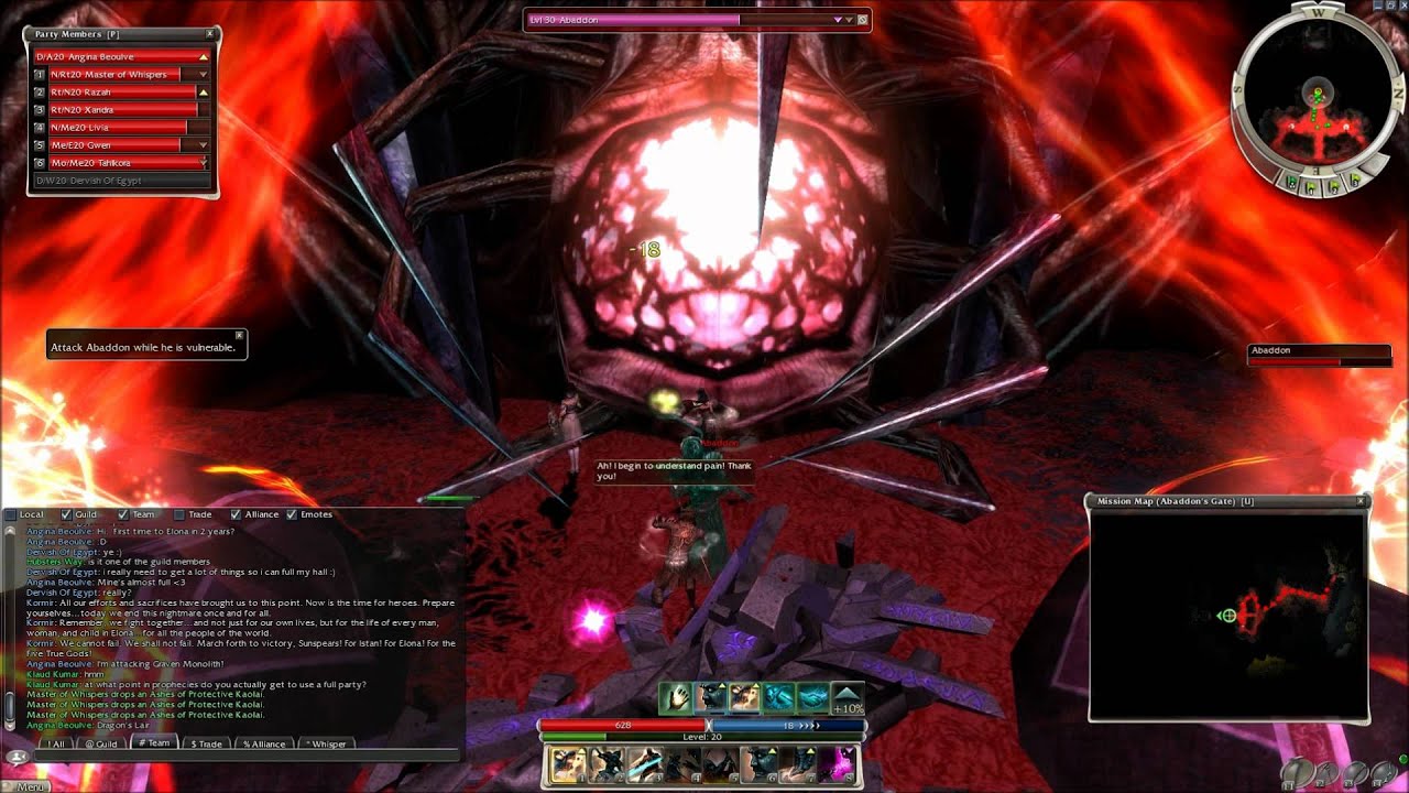 Guild Wars - Killing Abaddon