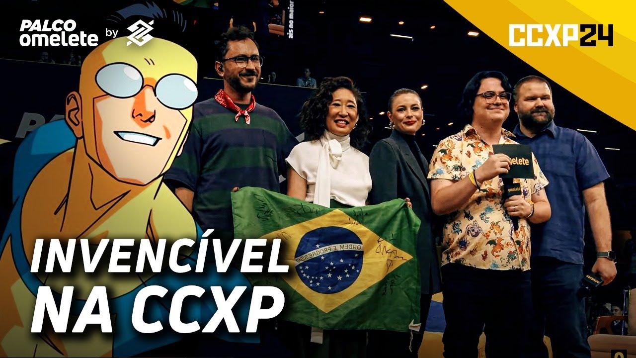 INVENCÍVEL na CCXP: Sandra Oh, Robert Kirkman e Gillian Jacobs falam sobre nova temporada