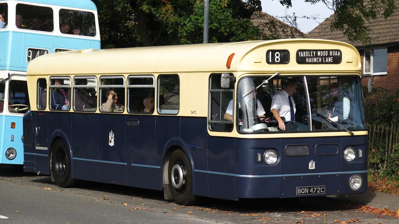 (11/10/2015) Birmingham City Transport 3472 Daimler Fleetline single deck BON472C - Maypole trip
