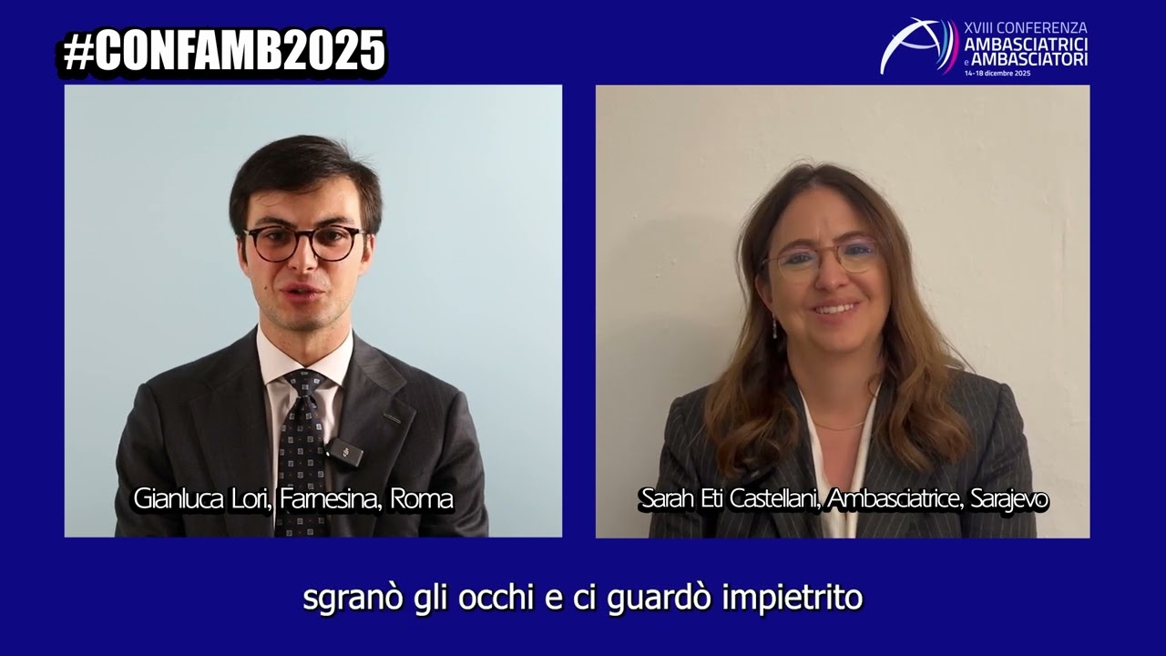 Intervista a due generazioni di diplomatici: Gianluca Lori e Sarah Eti Castellani