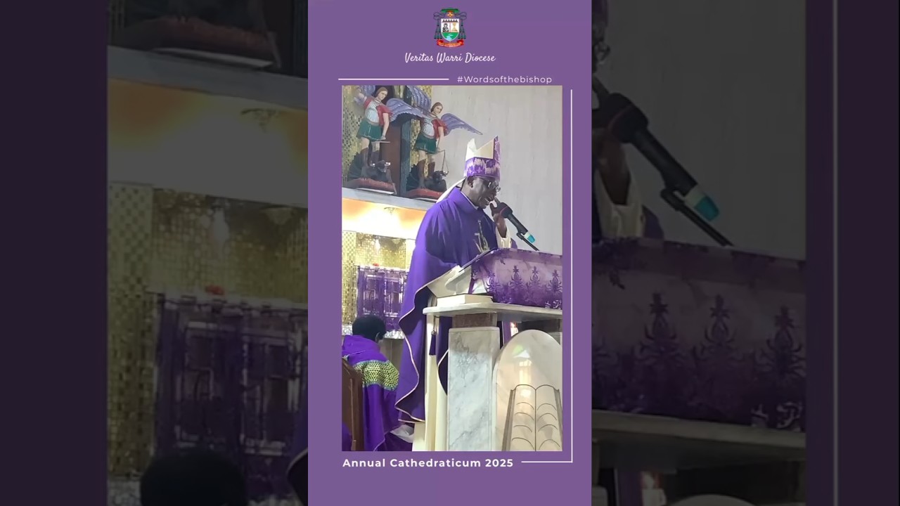 #wordsofthebishop #jubileeyear2025 #warridiocese #catholicshorts