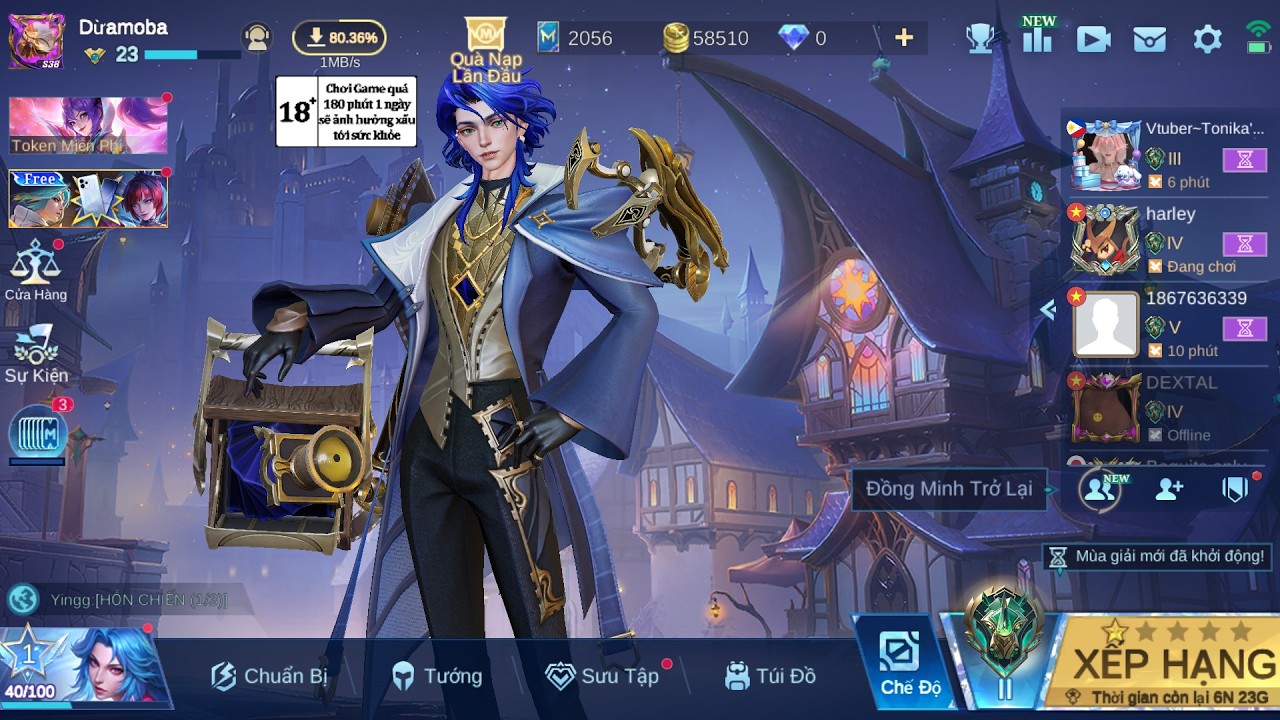Khởi Động Đầu Mùa Mobile Legends: Bang Bang 16/3/2026