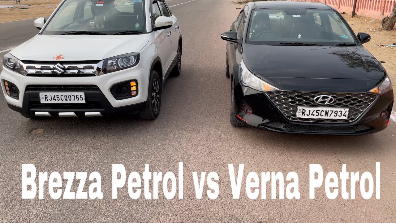 Drag Race: Hyundai VERNA vs BREZZA