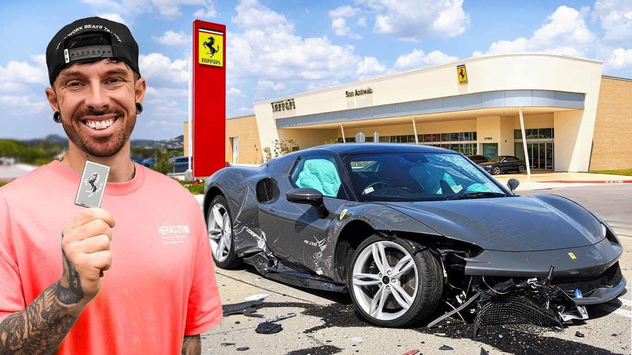 COMPRÉ UN 296 GTB SINIESTRADO QUE FERRARI NO PUDO REPARAR