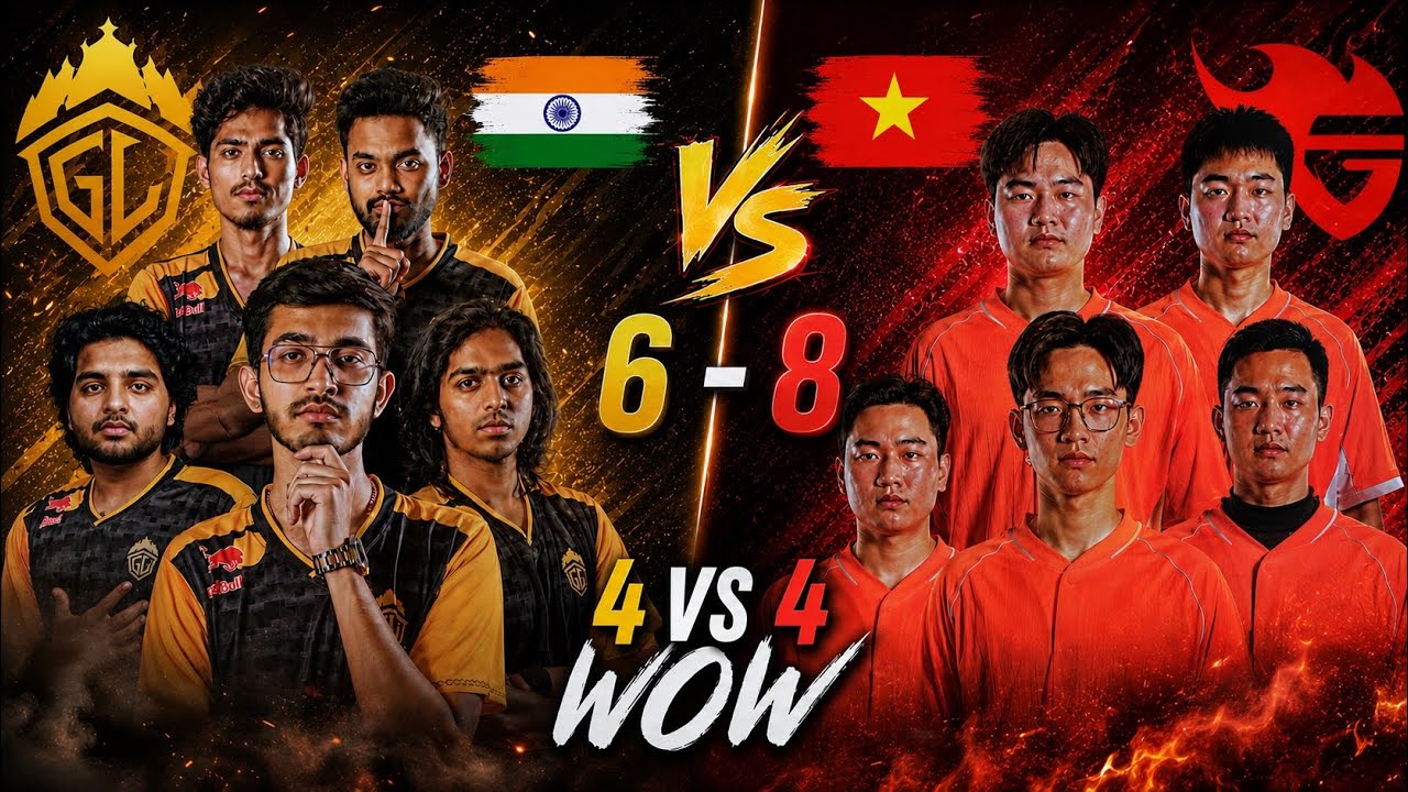 Team GODL (DSG) 🇮🇳 vs Team FLASH (FL) 🇻🇳 wow room || PUBG MOBILE || NEW RECORD . 