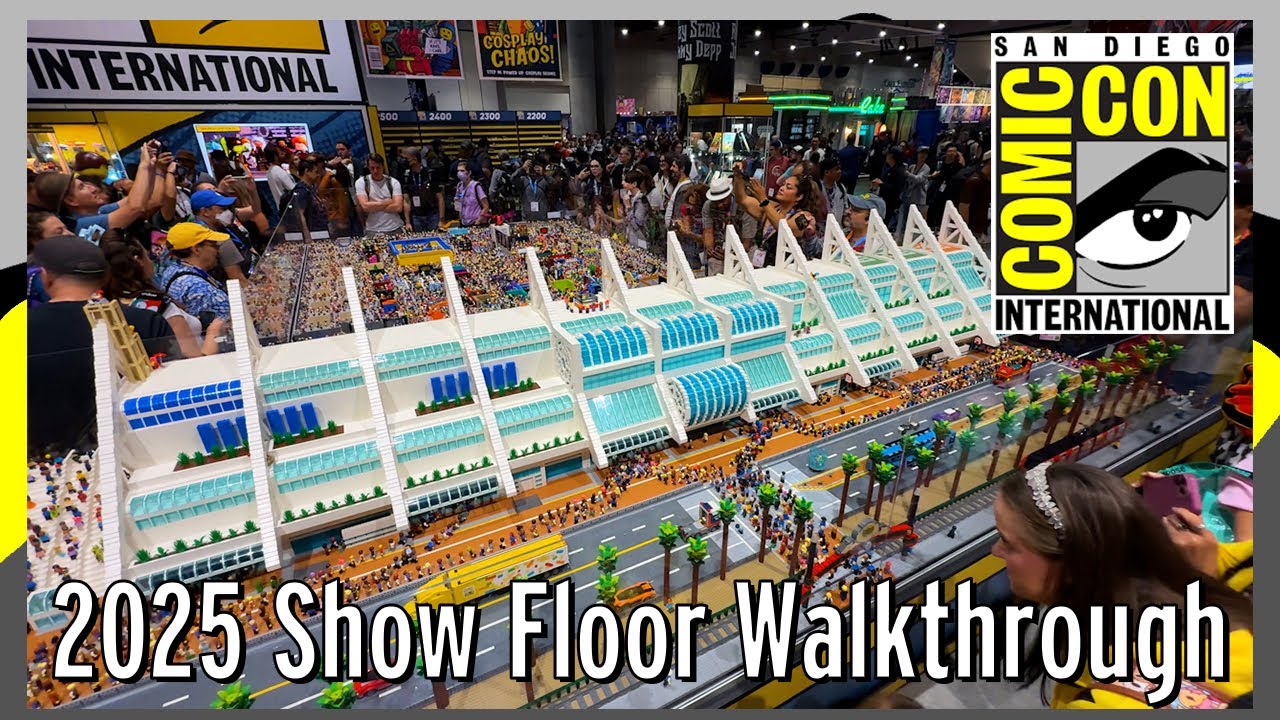 San Diego Comic Con Show Floor Walkthrough | San Diego Convention Center 2025