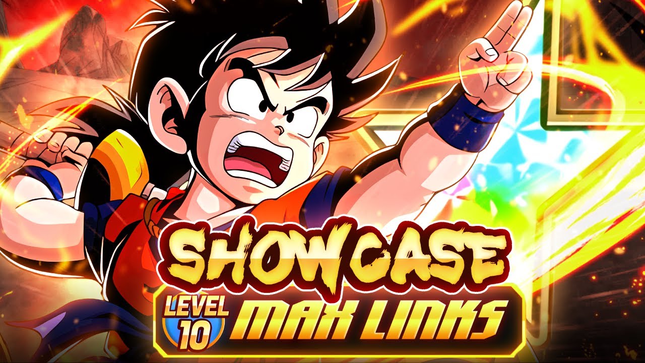 HE STACKS SO FAST! EZA LR INT KID GOHAN MAX LINKS RAINBOW UNIT SHOWCASE! [Dokkan Battle]