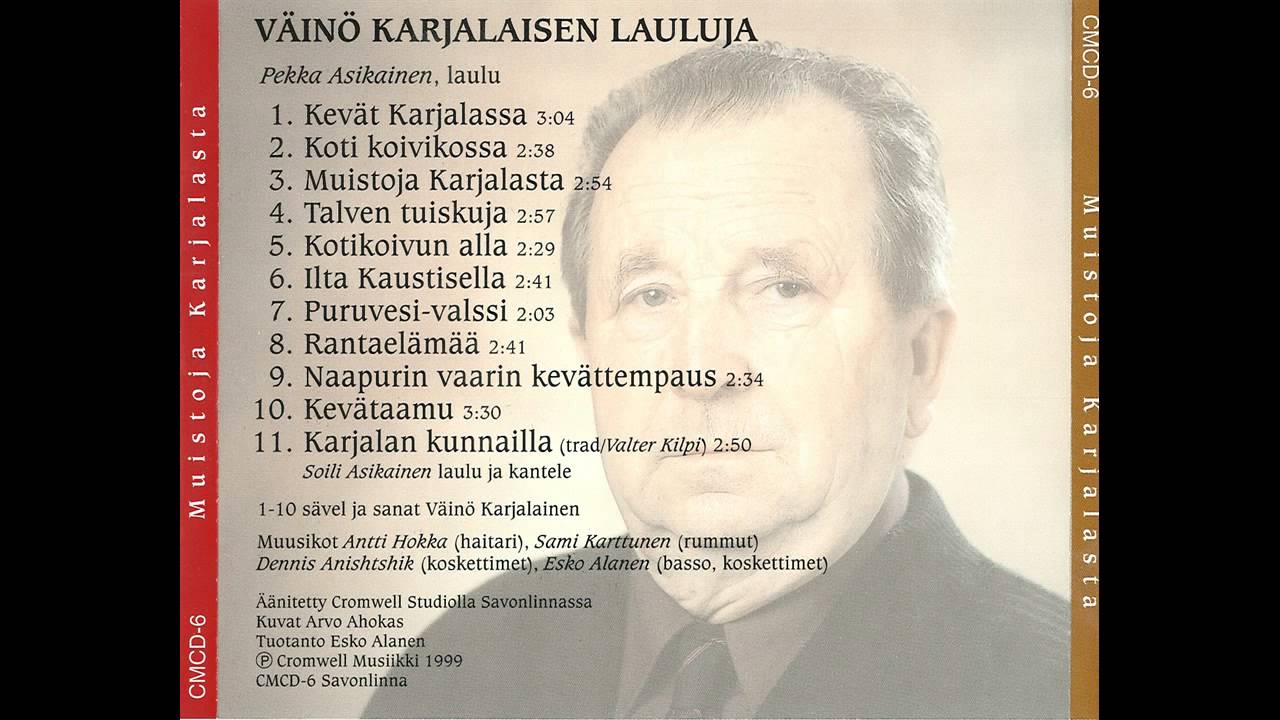 Mustameri Orkesteri - Muistoja Karjalasta [KokoLevy]