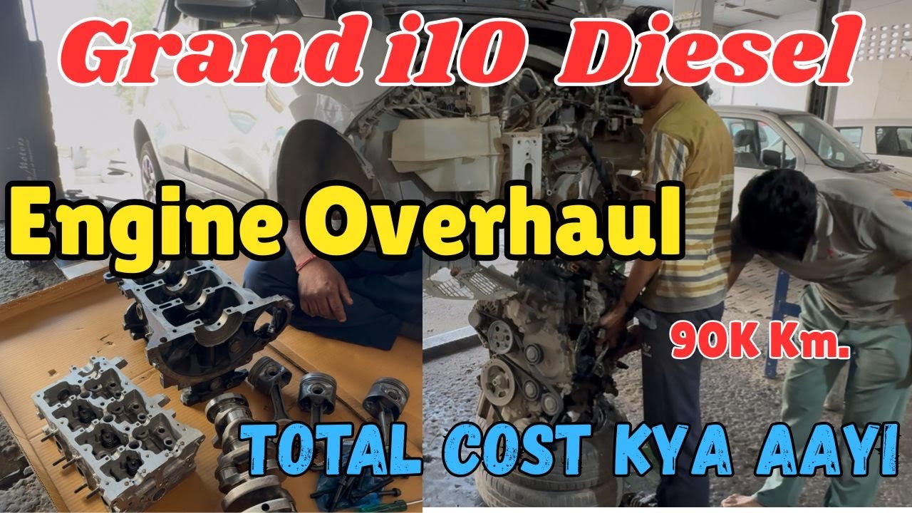 Grand i10 Engine Overhaul Full Video | Kitna Kharcha Aaya