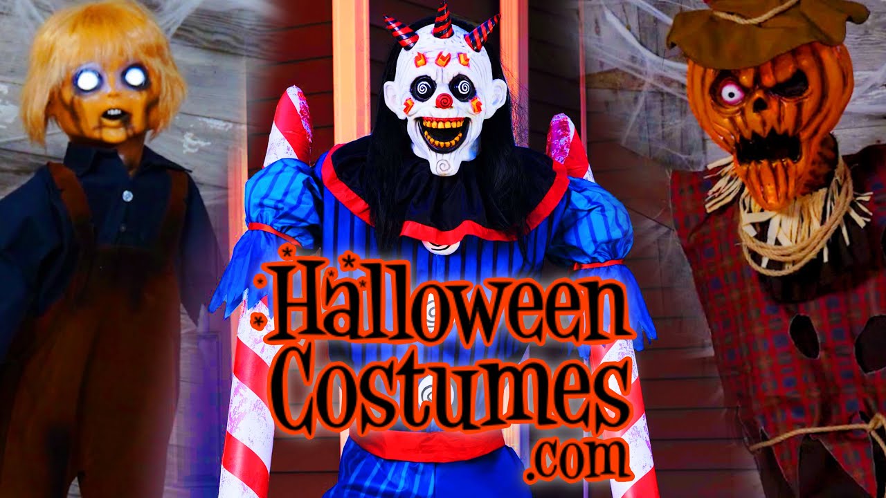 Ассортимент аниматроников HalloweenCostumes.com 2023 | Хэллоуин 2023