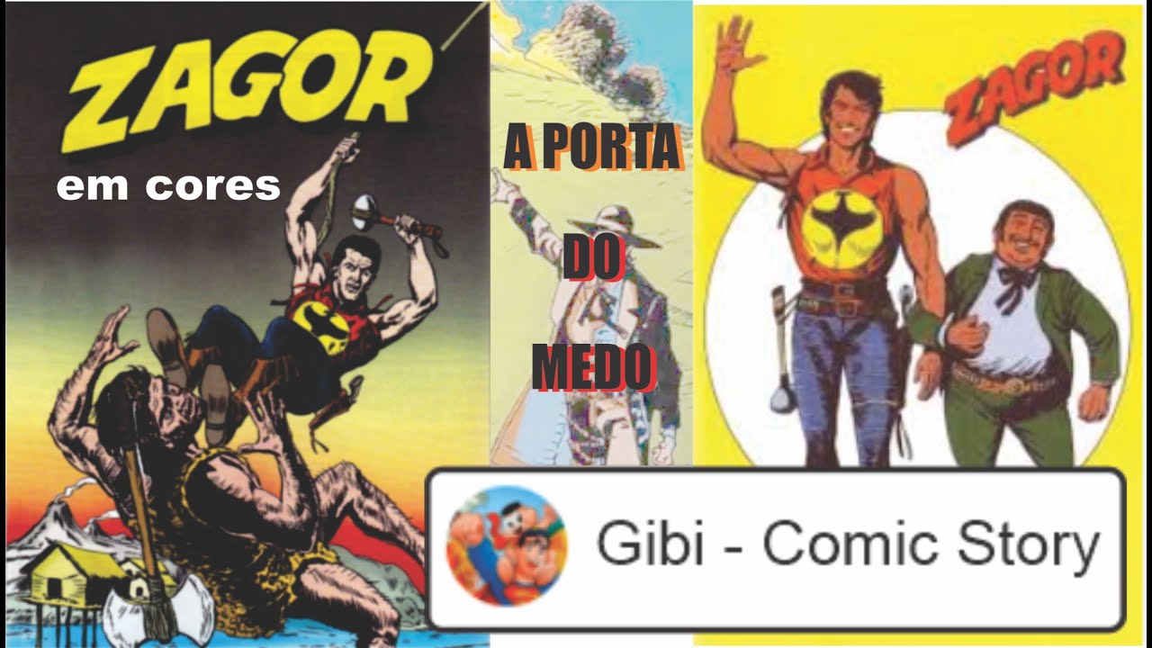 ZAGOR em cores  -  A porta do medo