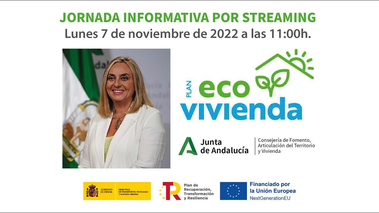 Plan ECOVIVIENDA - Jornada informativa por Streaming