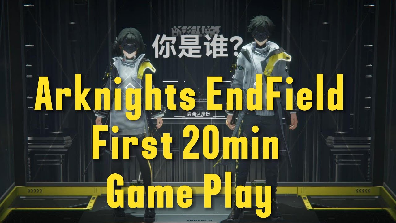 Arknights Endfield Frist 20min Gameplay