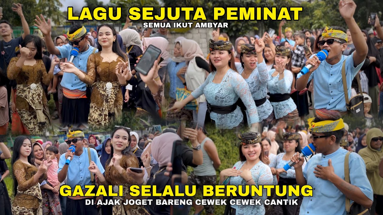 LAGU SEJUTA PEMINAT BIKIN GAZALI BERUNTUNG BANGET JOGET BARENG CEWEK CEWEK CANTIK - ALBA 05 TERBARU 