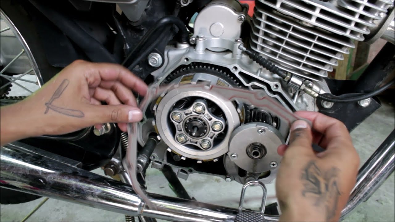 Cambio de tapa y junta de motor, Kurazai Classic 125cc.