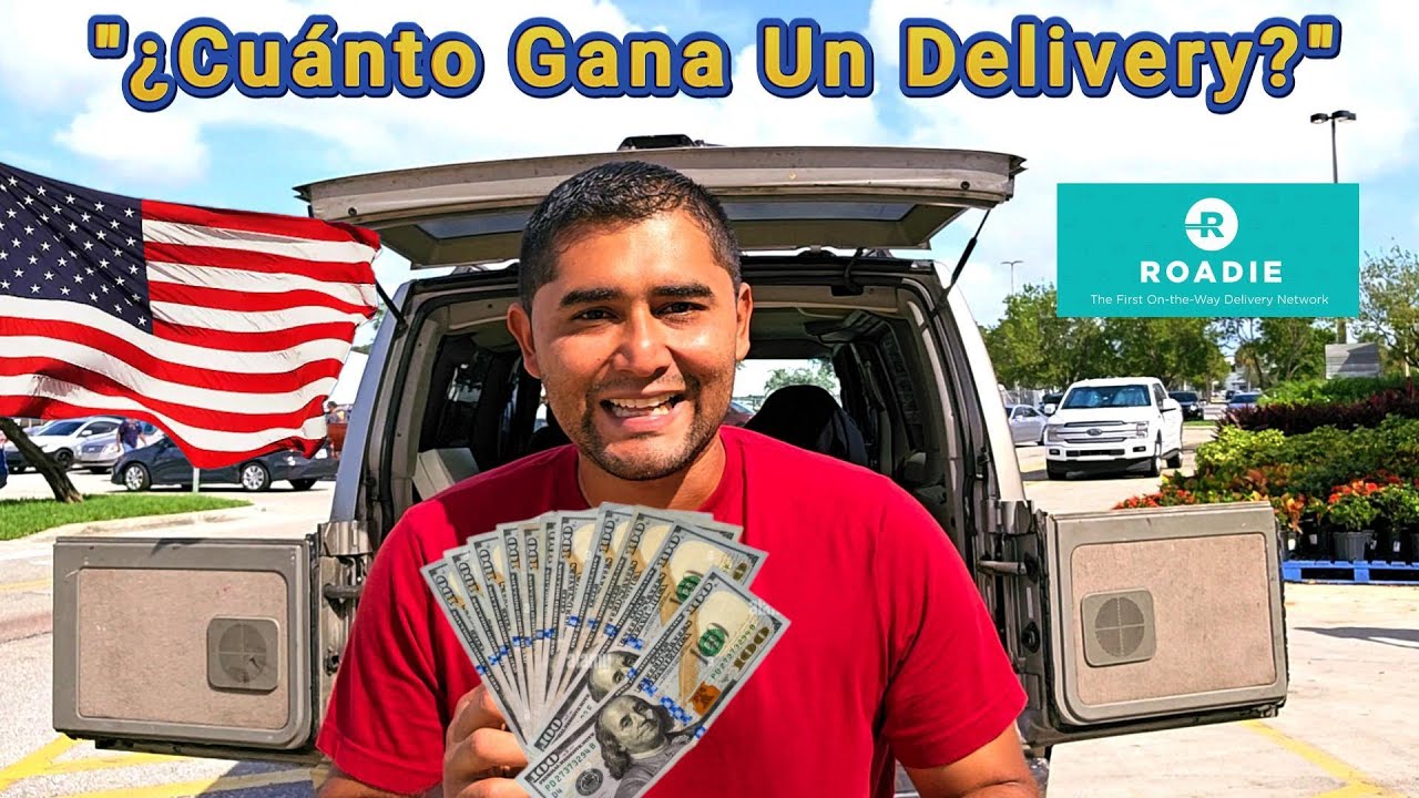 "GANO Más Que Un PROFESIONAL TRABAJANDO como DELIVERY con ROADIE App en EE. UU."