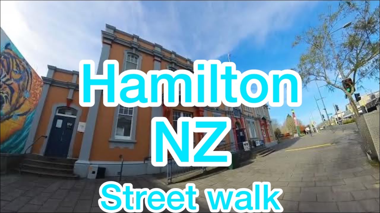 4K | Afternoon Street Walk | Hamilton NZ