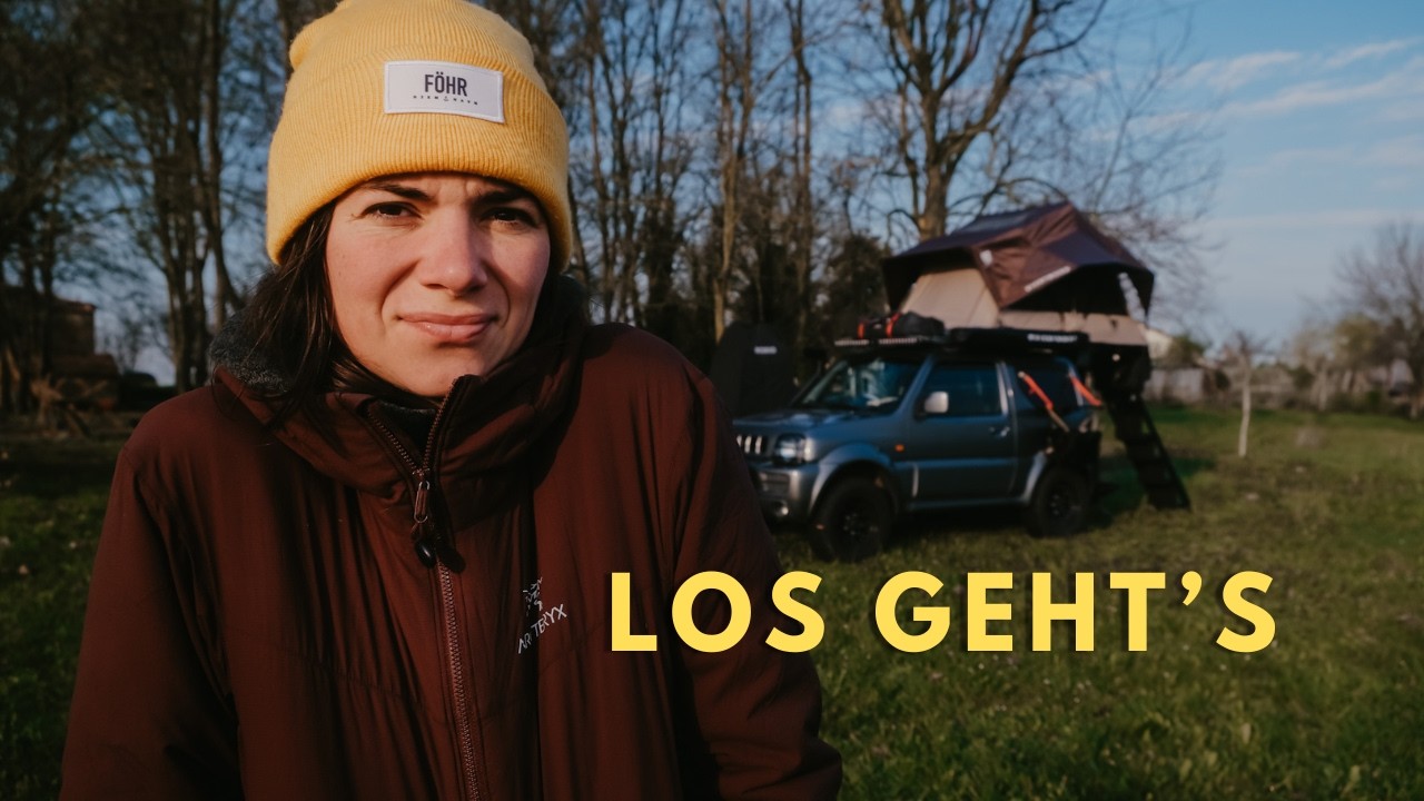 Start ins UNGEWISSE: Warum unsere MINI CAMPER Reise direkt stillsteht&hellip;(Suzuki Jimny Dachzelt Camper)