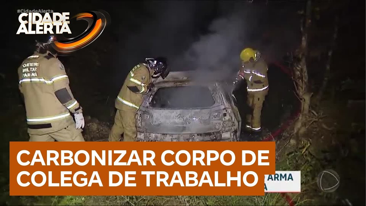 Homem é preso suspeito de assassinar e carbonizar corpo de colega de trabalho no Paraná