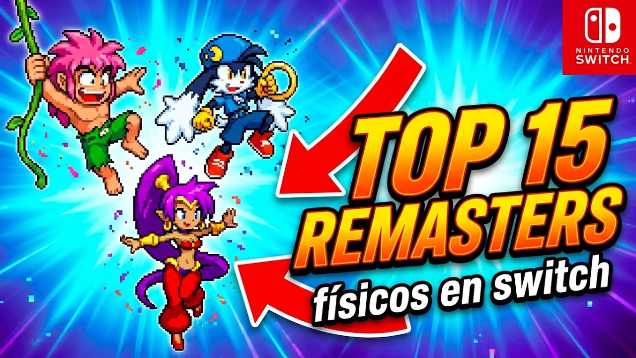 &iquest;VALEN LA PENA? Mi Top 15 de Remasters Imprescindibles en Switch 🎮