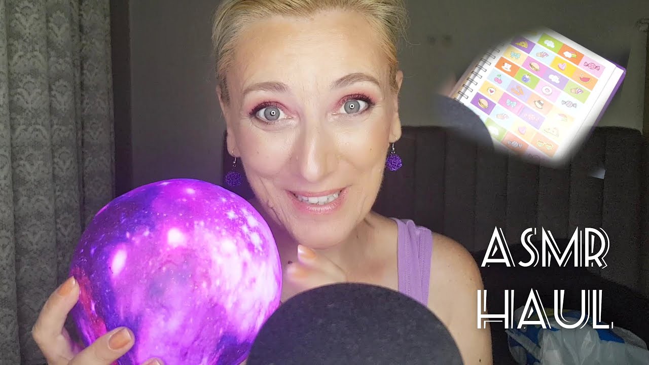 Raznovrsni haul & razgledamo planer/whispering,page turning,tapping sounds/