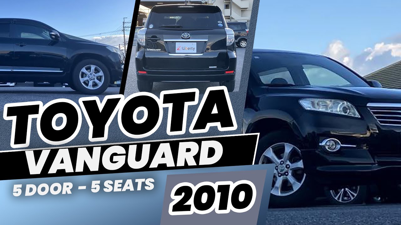 𝗧𝗢𝗬𝗢𝗧𝗔 𝗩𝗔𝗡𝗚𝗨𝗔𝗥𝗗 𝟮𝟬𝟭𝟬/𝟮 | Right PETROL 122,821km AT 5door 5seats | @shonantradingjapan
