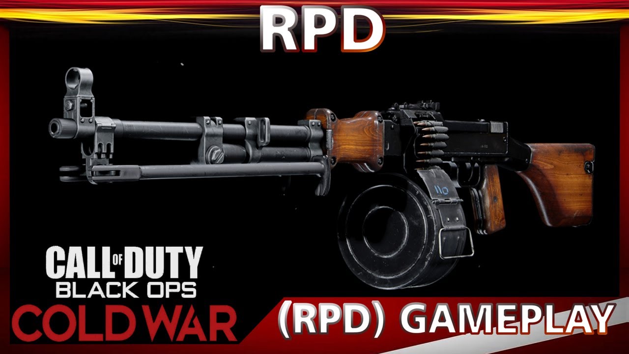 Black Ops Cold War RPD Gameplay