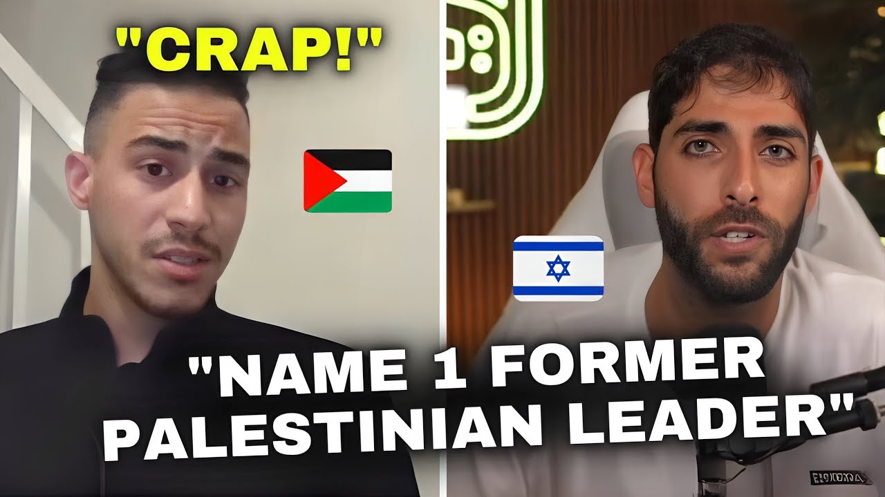 Palestinian Influencer FLIPS OUT After Realizing Palestine is a Complete Lie!